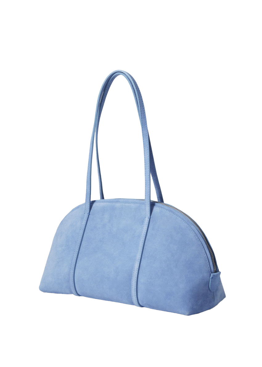 스웨이드 볼링 백