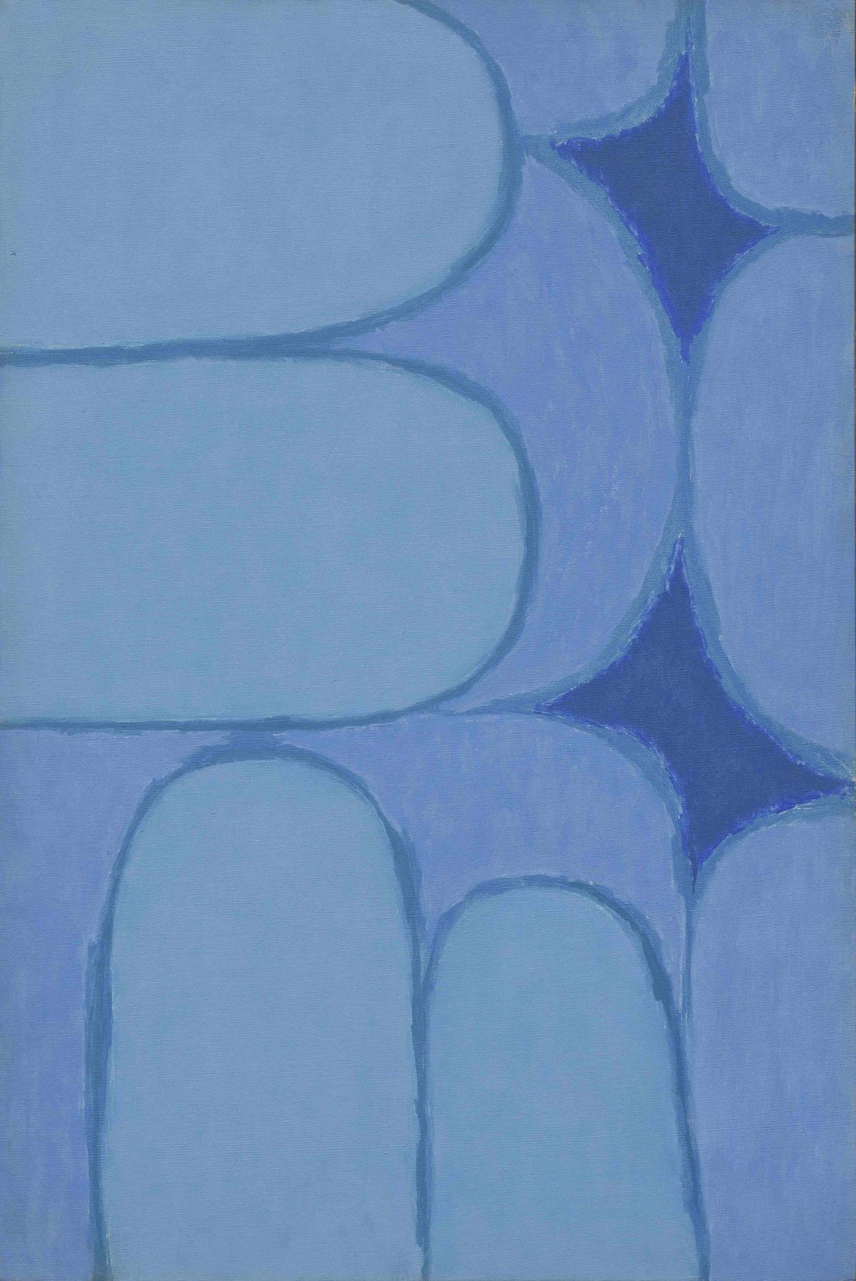 Kim Whanki, Untitled, 1967, oil on canvas, 91 x 61 cm