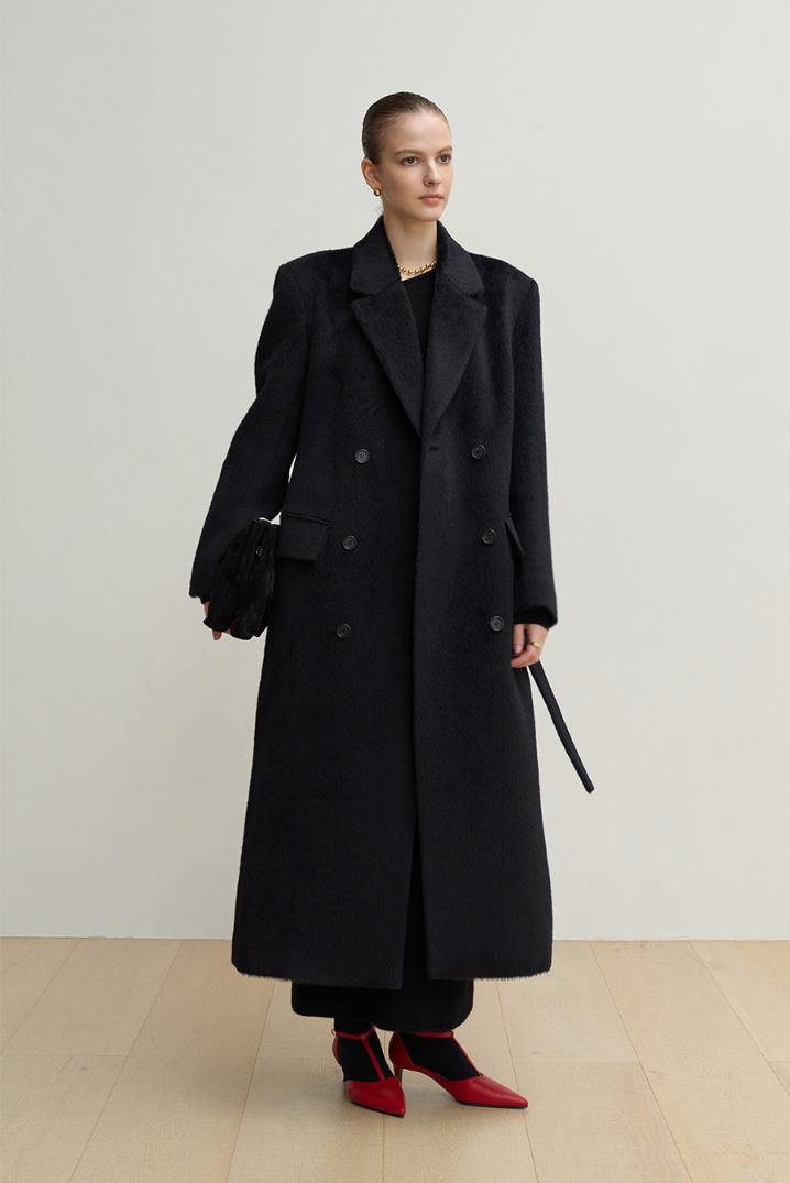 블러썸에이치컴퍼니 수리 알파카 코트