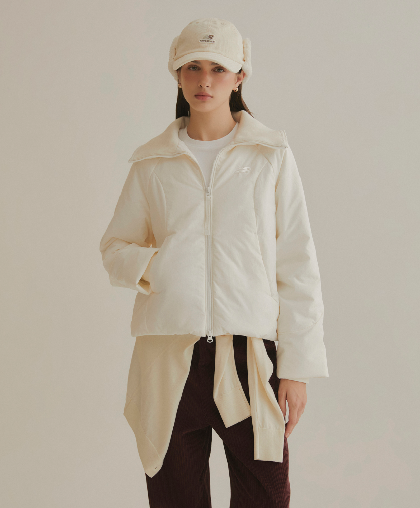 뉴발란스 액티브 니트 카라 경량 패딩 19만 9천원