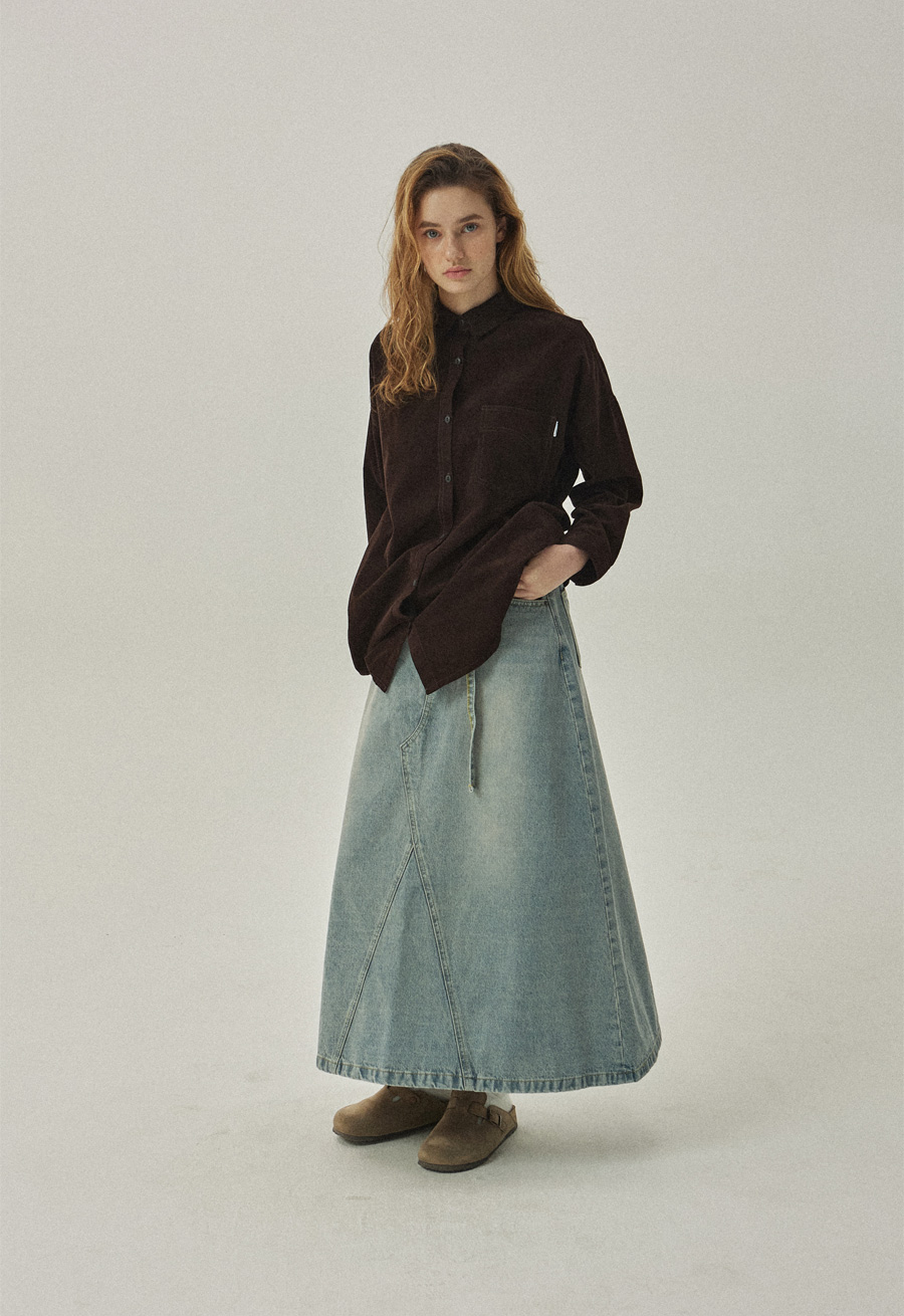 맥우드건 웨스턴 변형 브라운 셔츠 7만 4천원