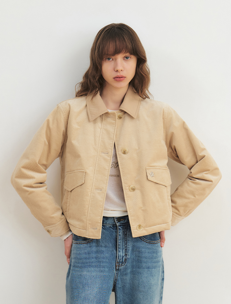 시티브리즈 코듀로이 패디드 점퍼 8만 5천원대