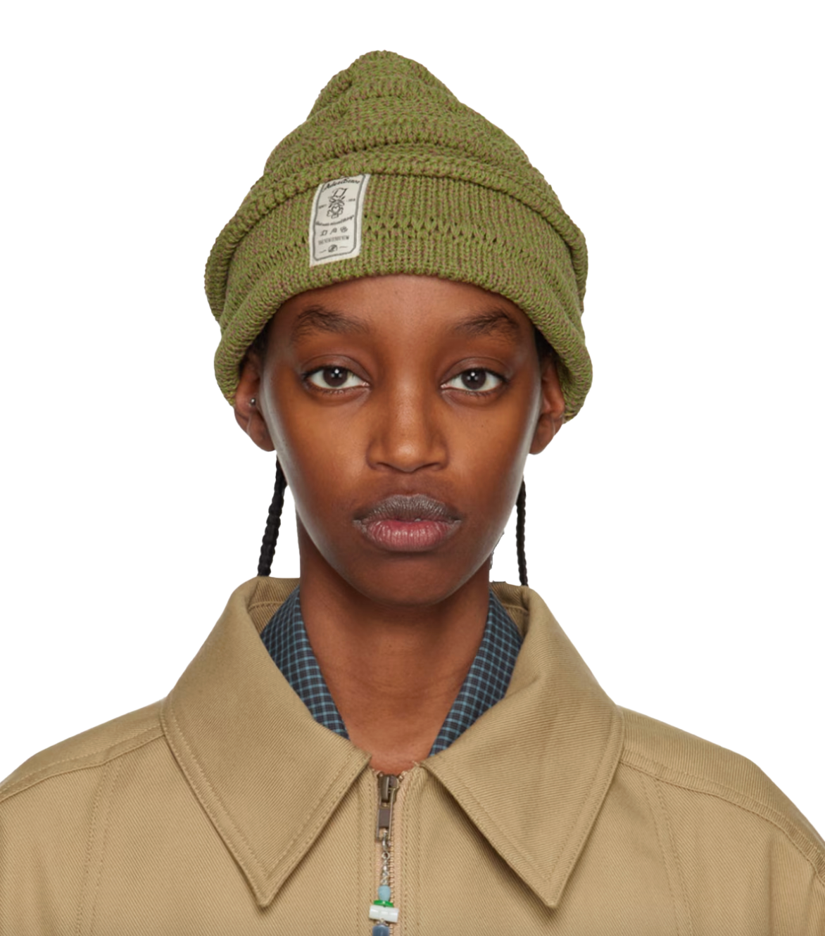 카키 몽블랑 비니