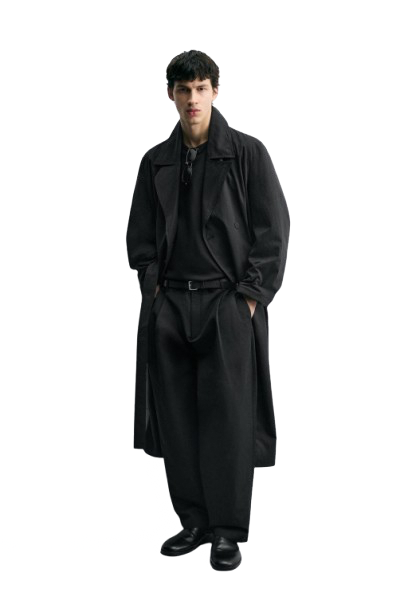 오버사이즈 트렌치 코트