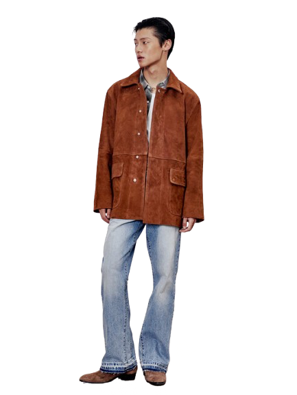 필드 고트 스웨이드 재킷