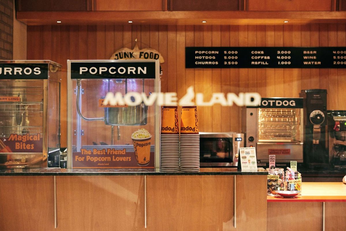 성수동에 위치한 '무비 랜드'의 내부 모습 / 업체 제공