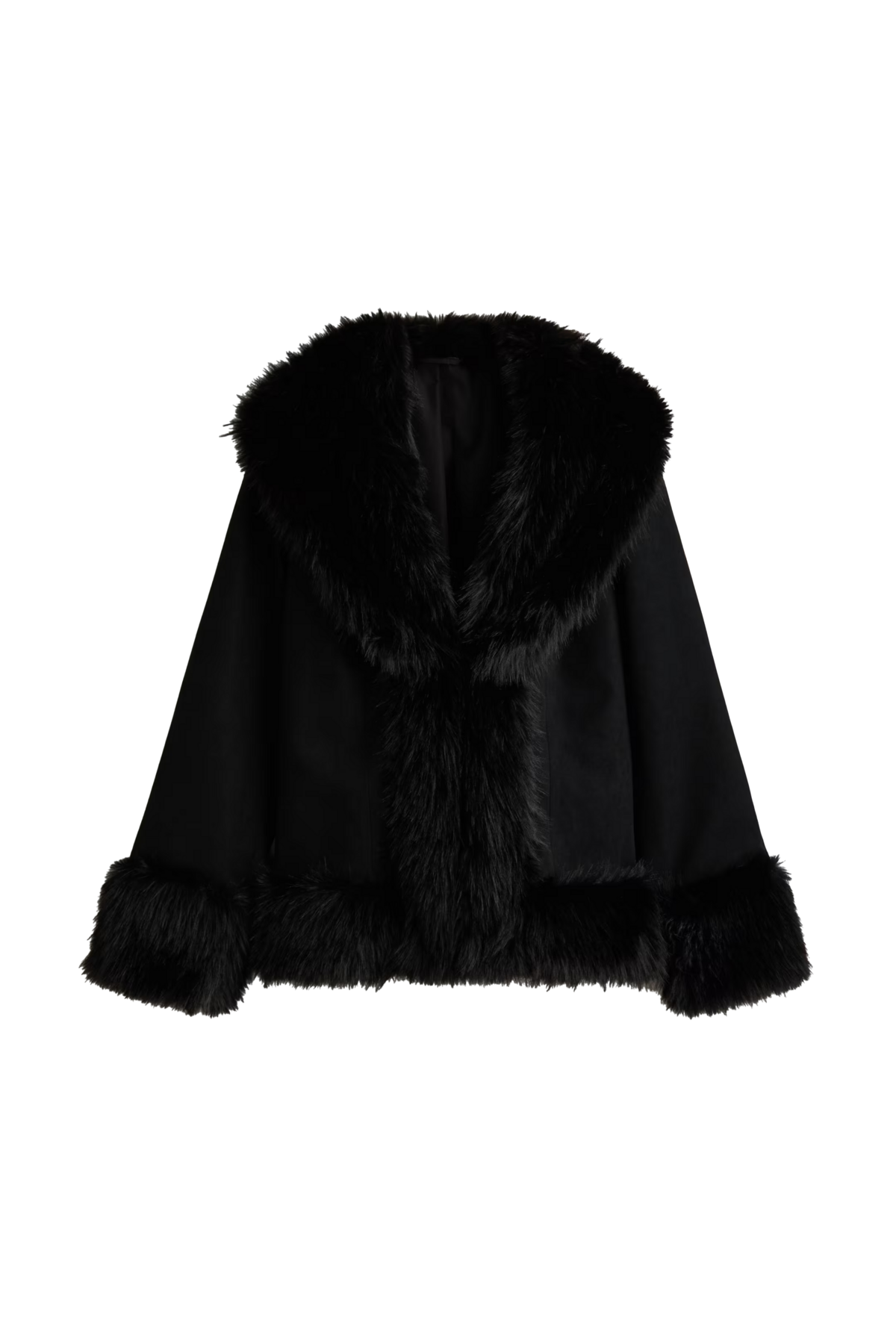 플러피 트리밍 재킷