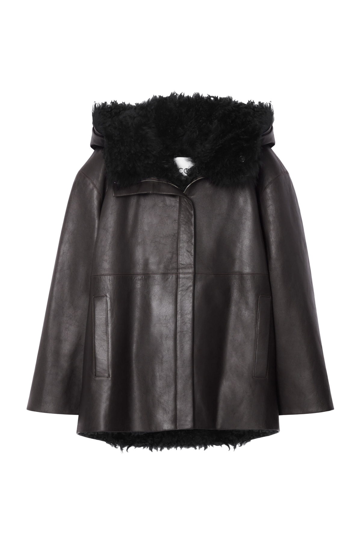 시어링 라이닝 나파 후드 재킷