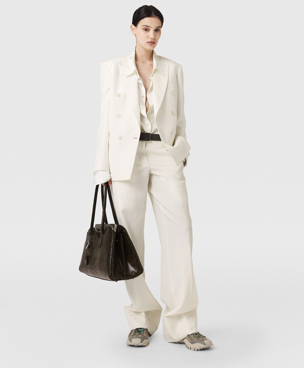 스텔라 매카트니 플리츠 스트레이트 레그 팬츠 165만 5천원