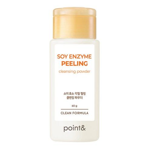 Point & 소이 효소 각질 필링 클렌징 파우더 1만9천9백원.