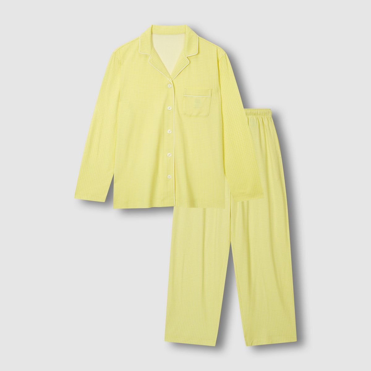 자주 네온 컬러의 파자마 세트, 3만4천9백원