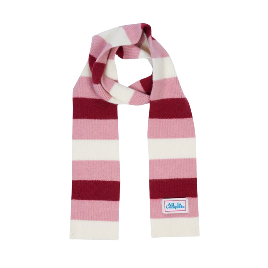 3 스트라이프 니트 머플러