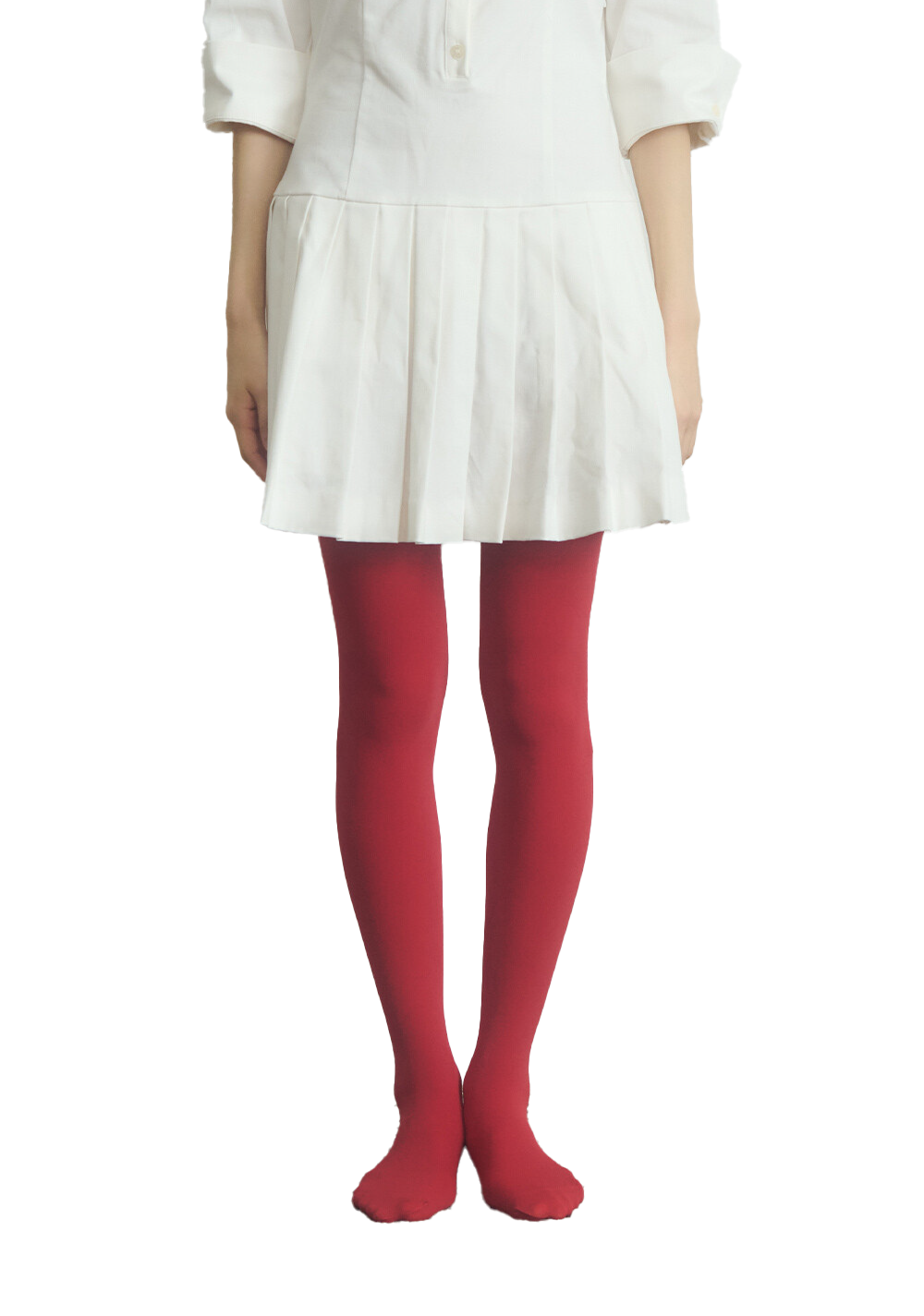 컬러스타킹 60D 레드