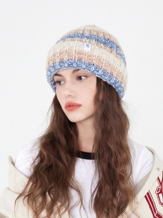 유룩 컬러드 니팅 울 비니 3만 6천원대