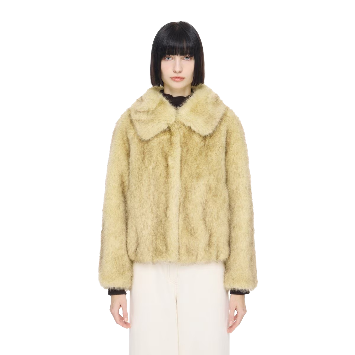 플러피 에코퍼 자켓