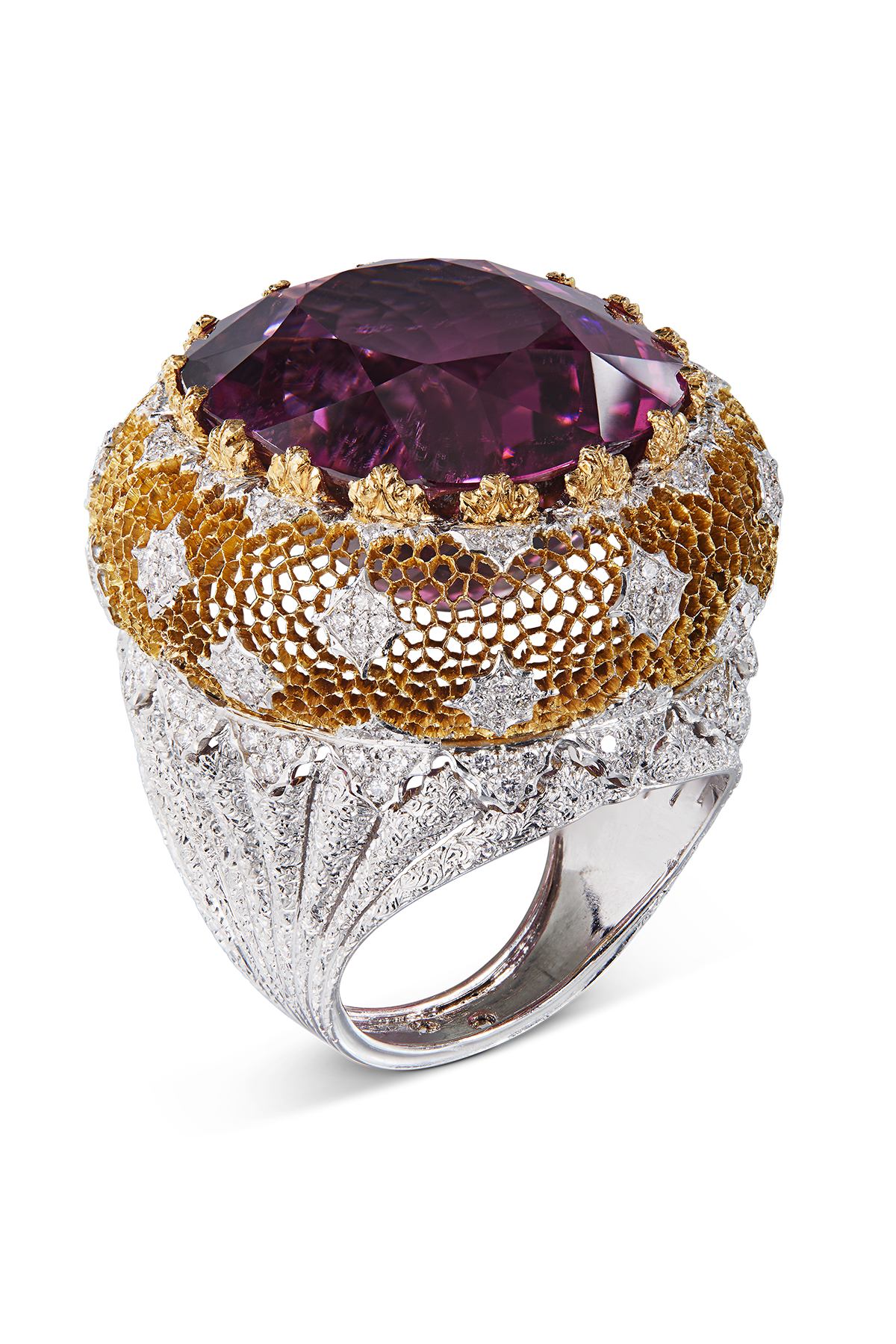 2009년에 선보인 컬러 칵테일 링.