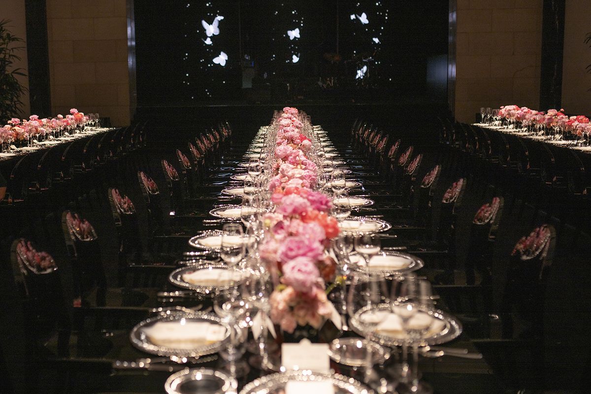 우아했던 갈라 디너 전경.