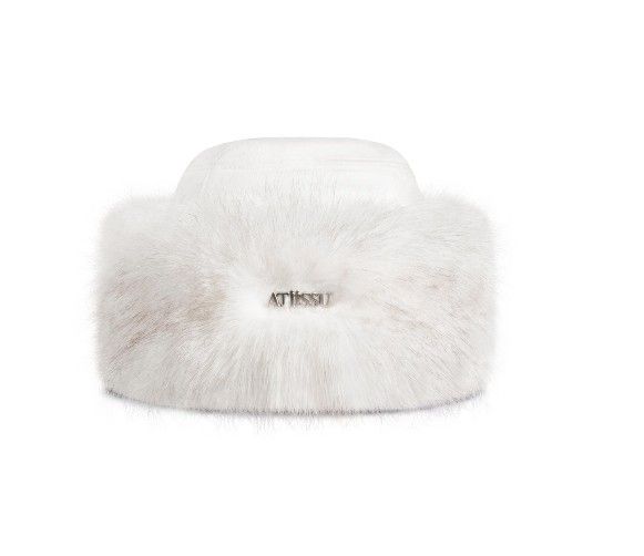 어티슈 화이트 퍼로우 버킷햇, 13만8천원