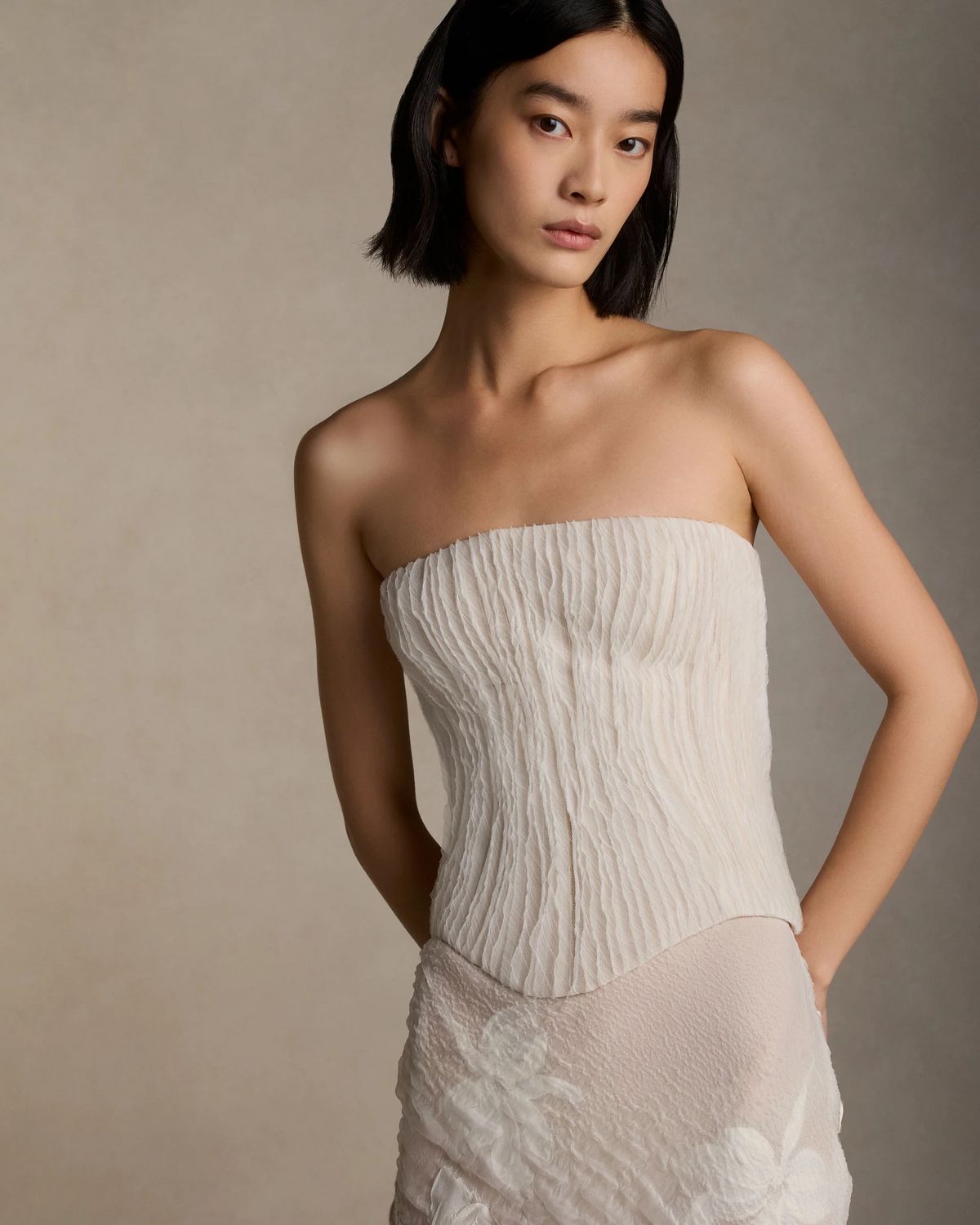 DANIELLE FRANKEL 뷔스티에 톱 'Anais' 4백 52만 6천원