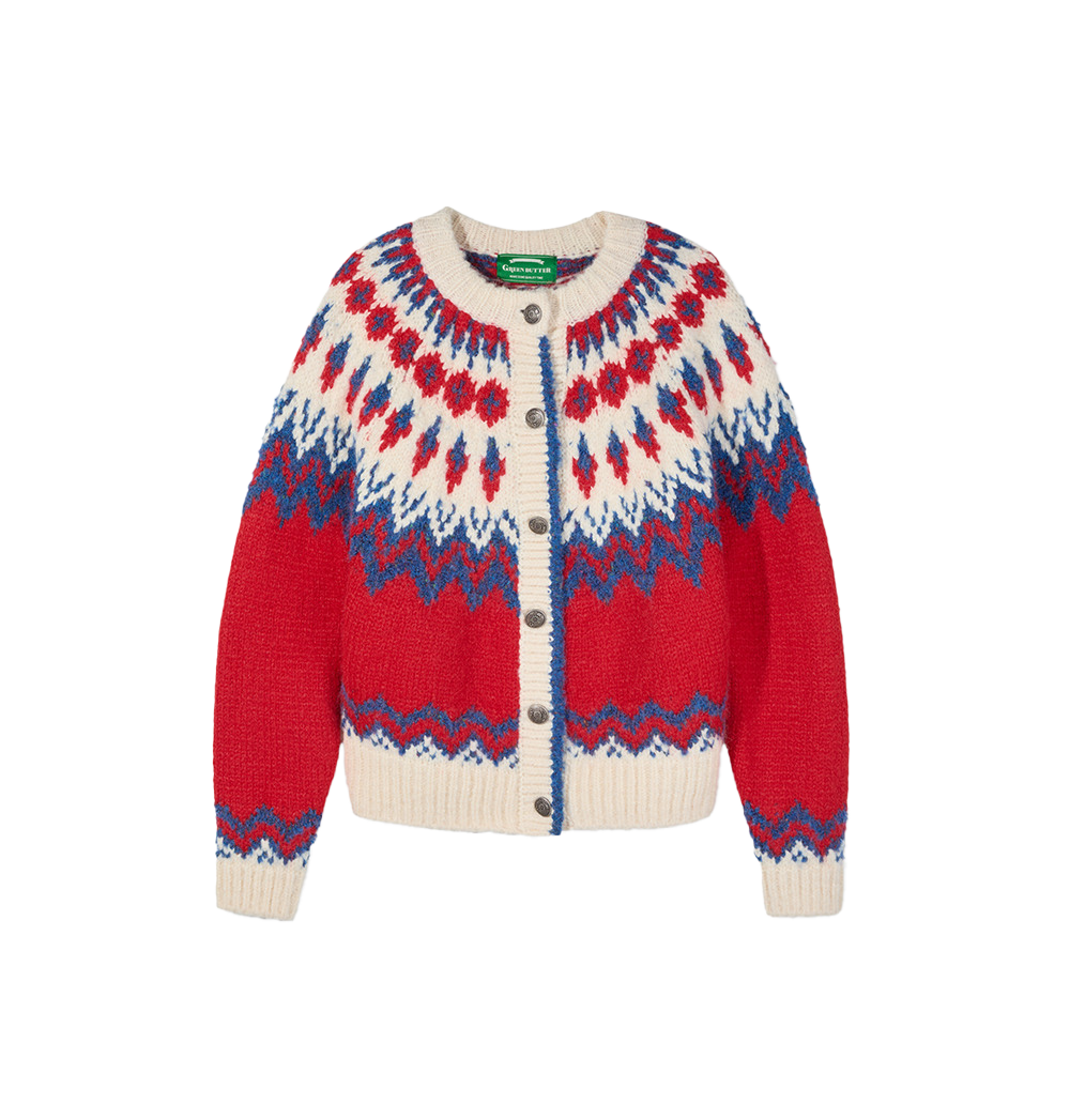Boucle Nordic Cardigan