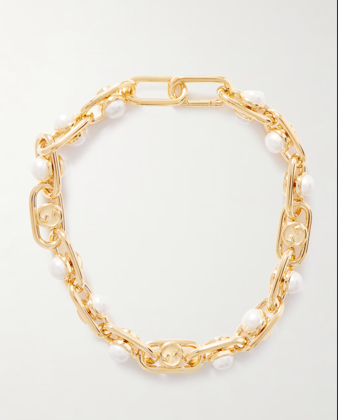 구찌 골드 톤 네크리스 390만원대 