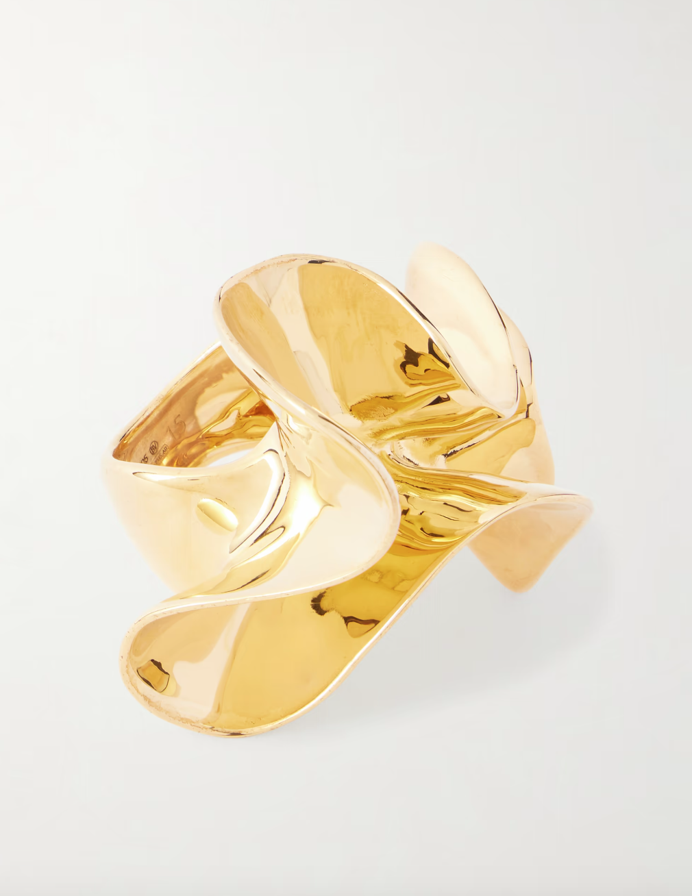 보테가 베네타 골드 플레이트 링 253만원대 