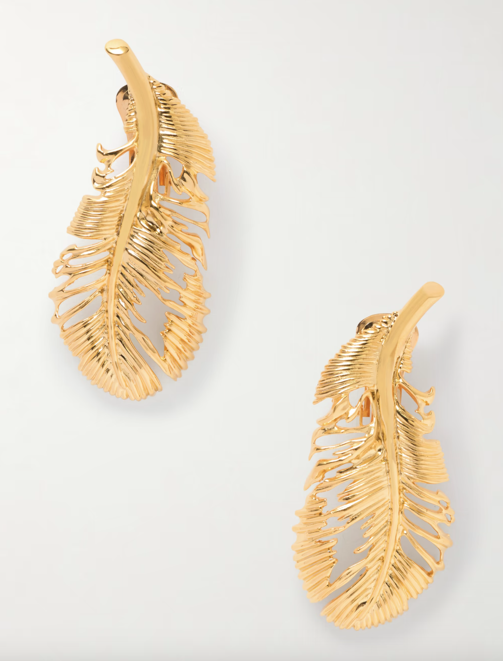 오스카 드 라 렌타 골드 톤 클립 이어링 127만원대 