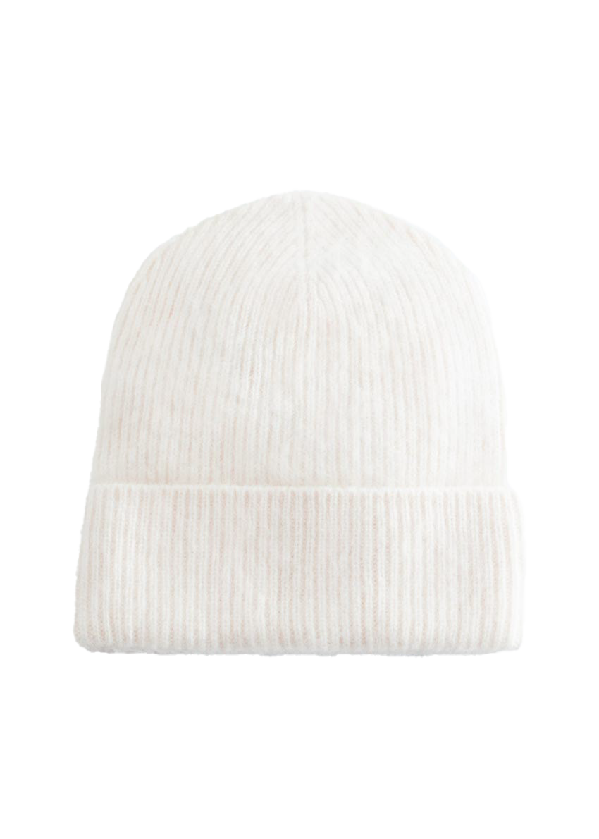 브러시드 캐시미어 비니