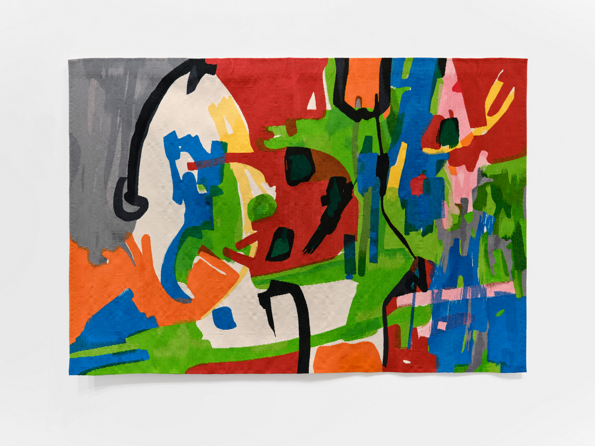 Seundja Rhee My Sweet City 1962 Oil on canvas 120 x 60 cm | 47 1/4 x 23 5/8 in. © the artist. Courtesy of White Cube.