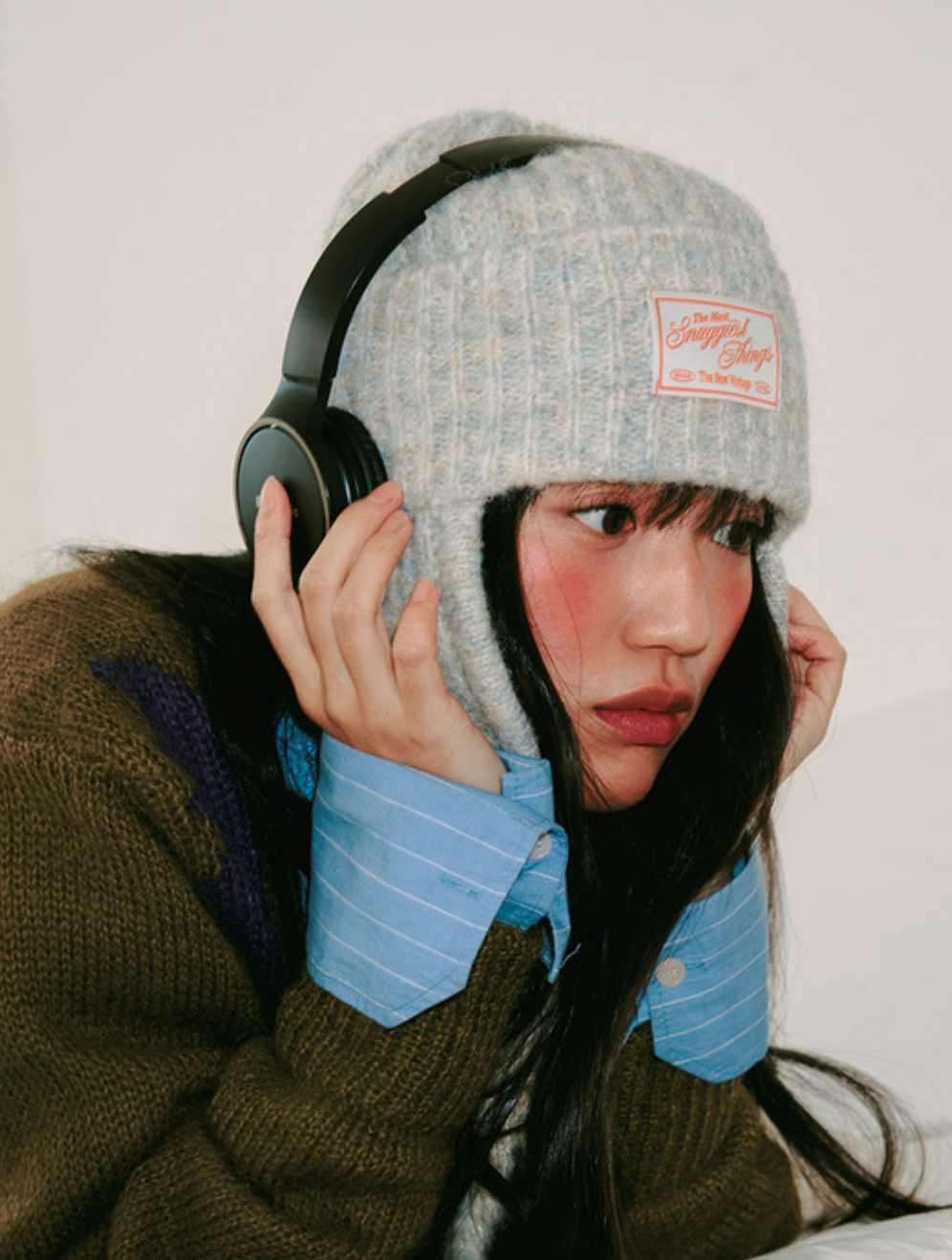 스너기스트 니트 트루퍼 비니 6만원대