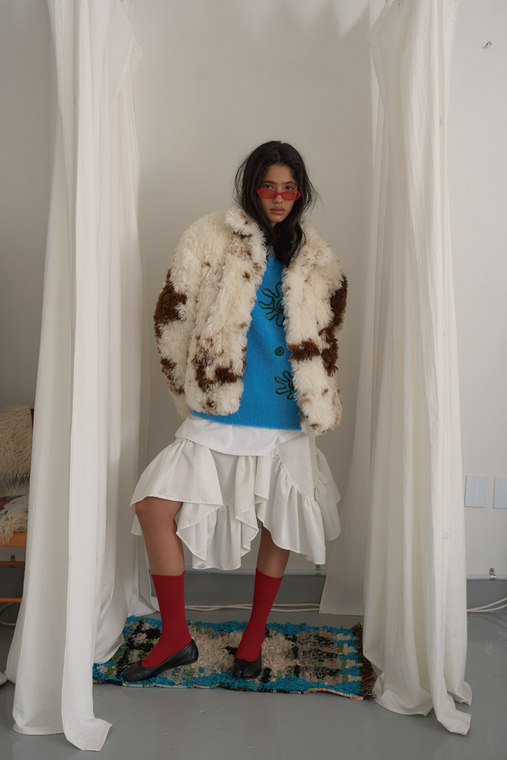 아우어솔티 Moo-A Fur Jumper / Ivory 39만원