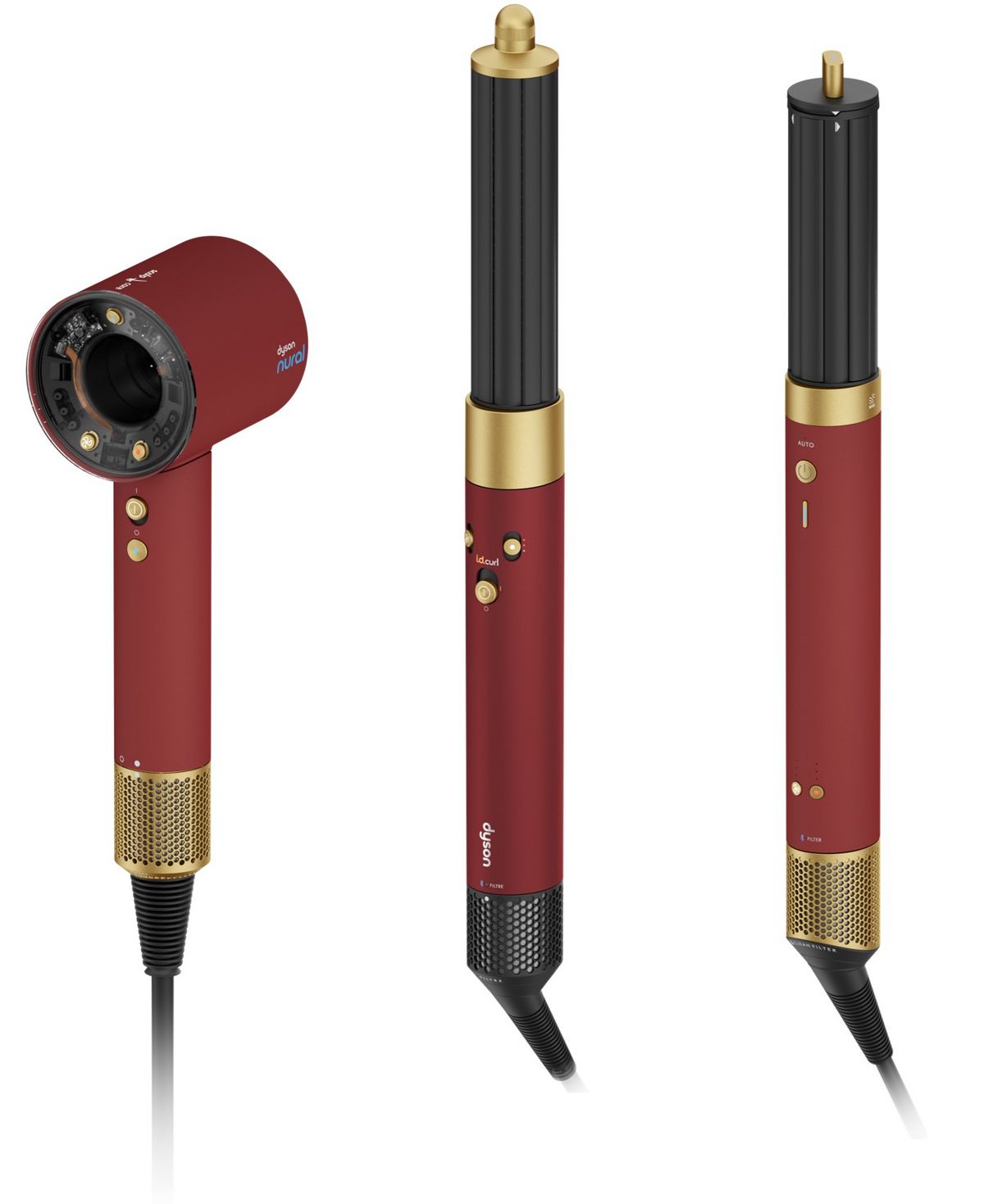 다이슨 슈퍼소닉 뉴럴 헤어드라이어 59만9천원, 다이슨 에어랩 i.d™ 멀티 스타일러 앤 드라이어69만9천원, 다이슨 에어랩 코안다2x™ 멀티 스타일러 앤 드라이어 87만9천원