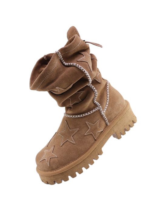 [PLZPROJECT x YASE] NOVA SLOUCHY BOOTS