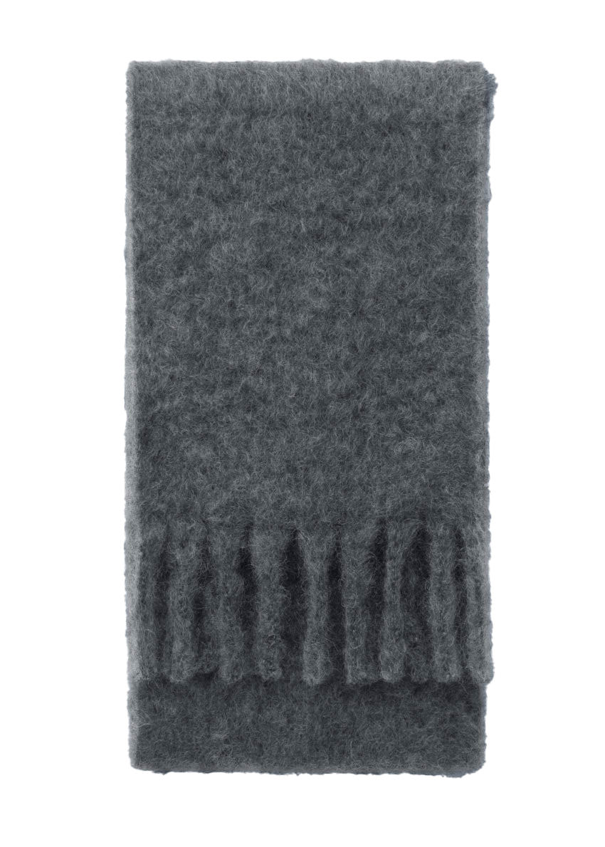 라지 모헤어 블렌드 스카프