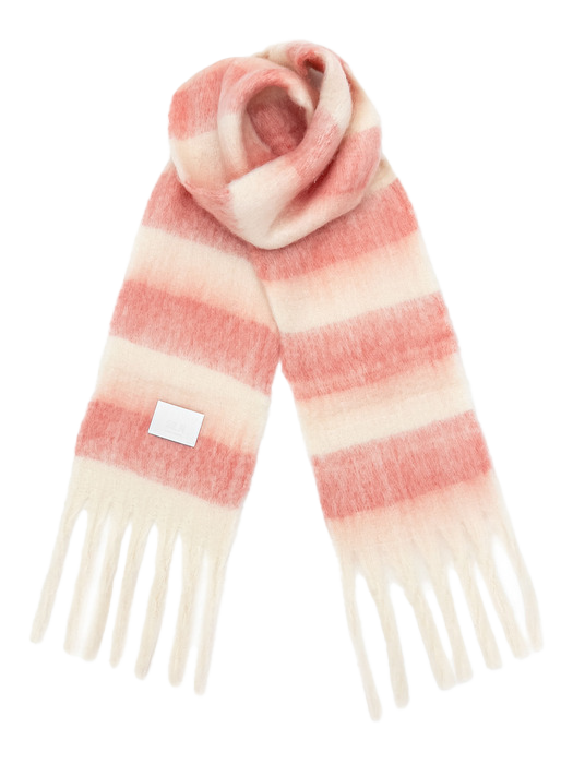 Stripe long muffler