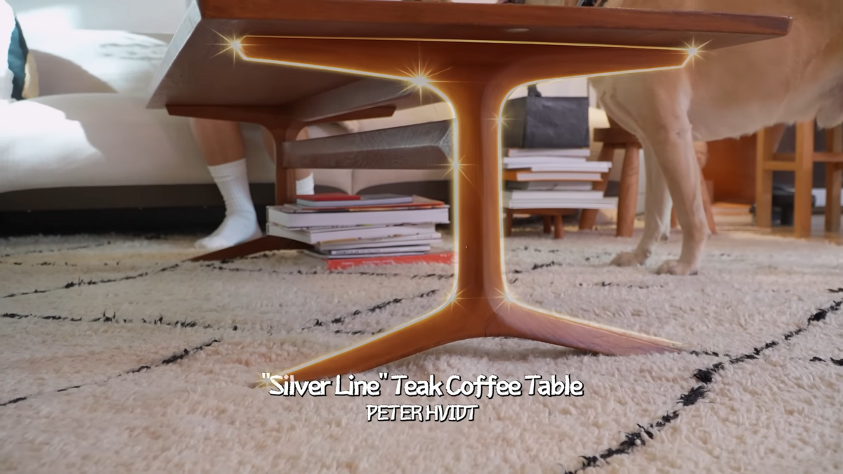 Peter Hvidt ‘Silver Line Teak Coffee Table 가격미정 