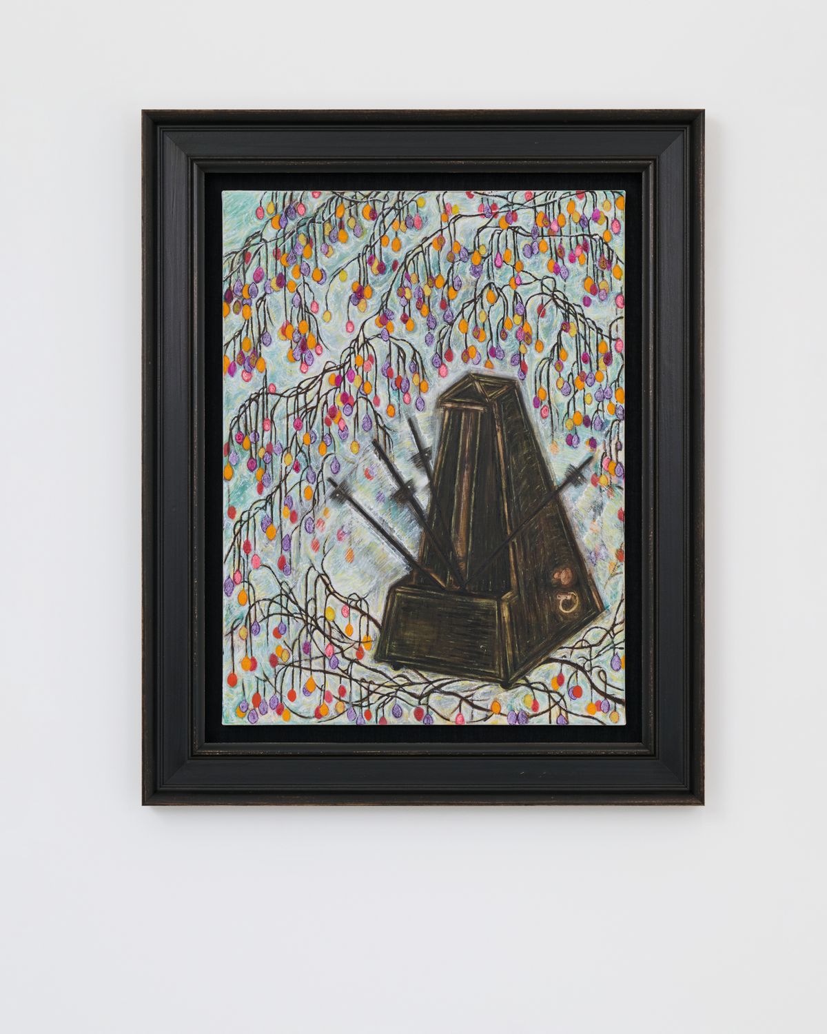 15.한진 아이소리듬 Op.2, 2025 캔버스에 유채 60.6 x 45.5 cm 78.5 x 63.5 cm (액자) Courtesy of the artist, and Esther Schipper, Berlin/Paris/Seoul Photo © Haengjin Lee 