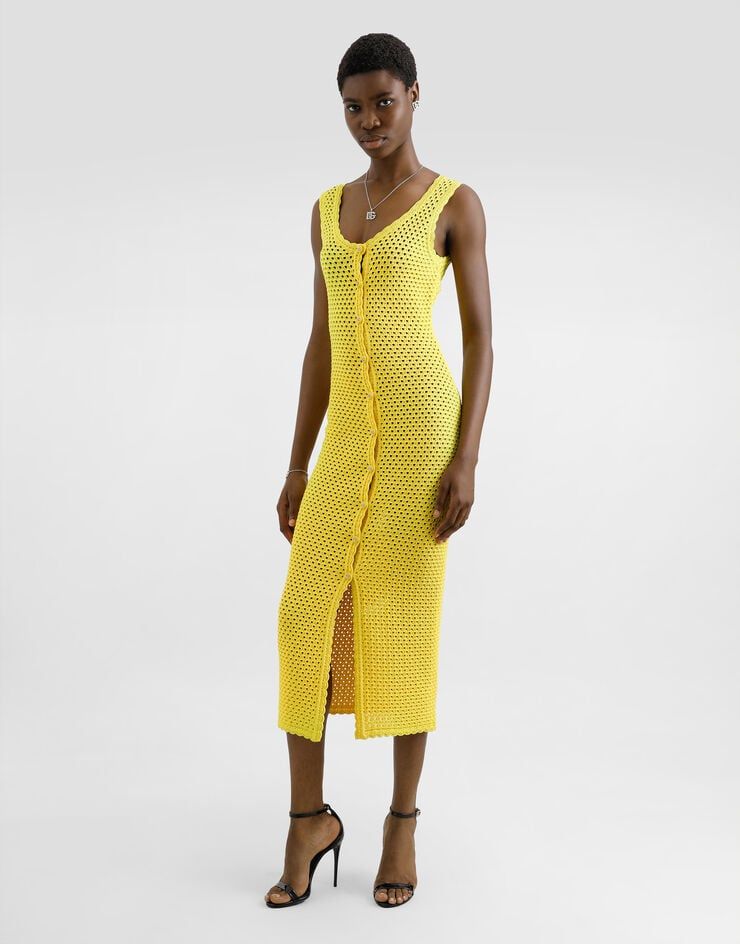 돌체앤가바나 롱 크로셰 드레스 5백40만원