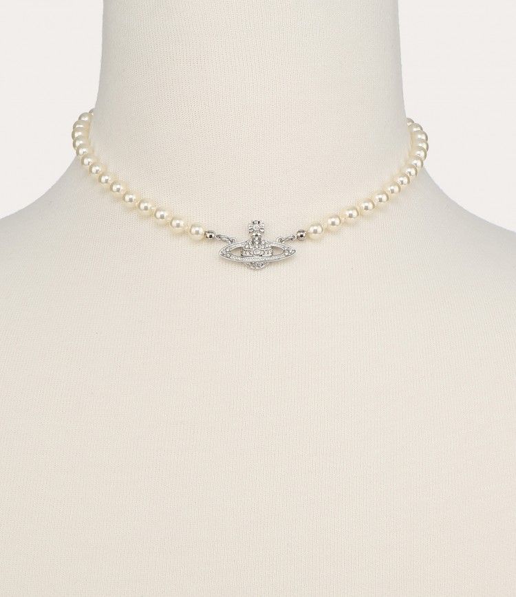 비비안 웨스트우드 미니 바스 릴리프 초커 목걸이 43만원