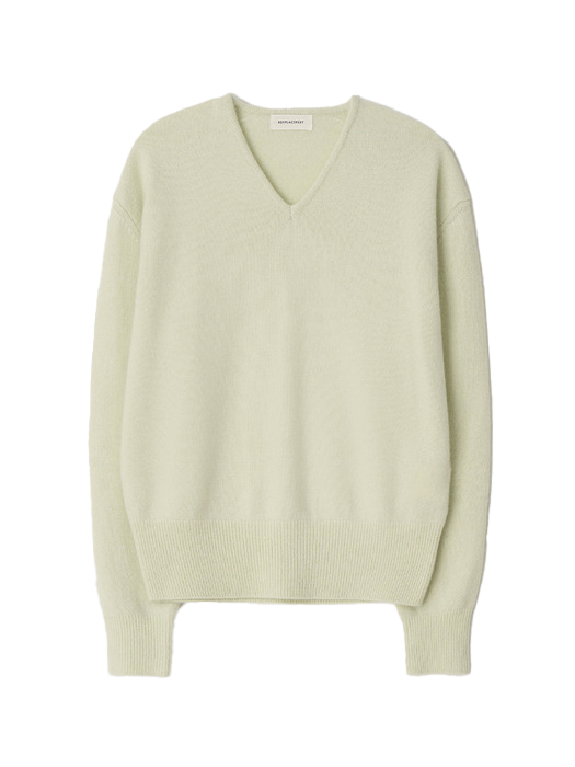 GEELONG WOOL V-NECK KNIT
