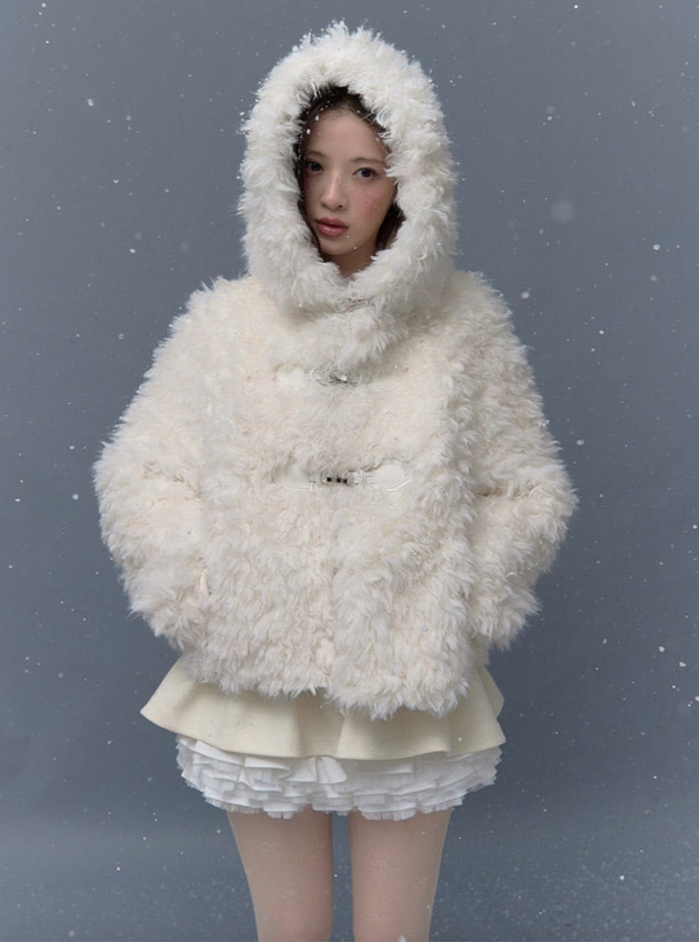 더티스 테디 후드 재킷 39만원대 