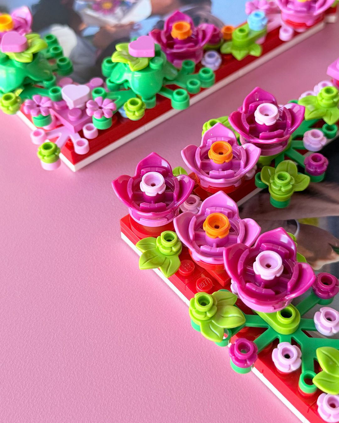 레고 하트 장식품 (40638) / @legokorea_official