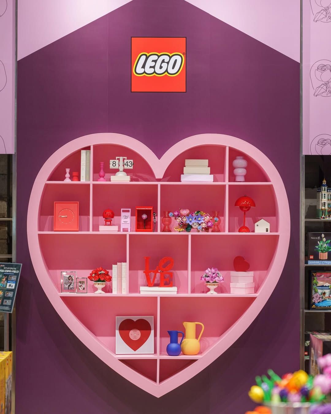 레고 밸런타인데이 팝업스토어 / @legokorea_official