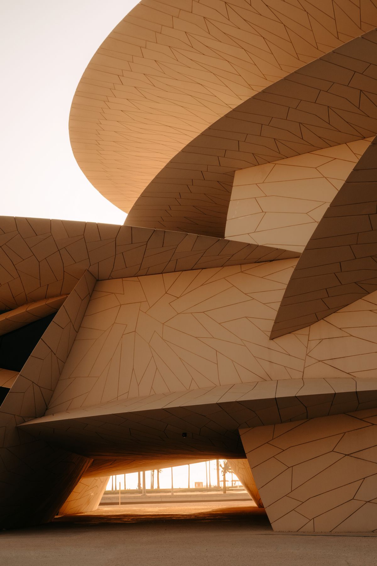 카타르 국립 박물관 전경. Courtesy of Art Basel.