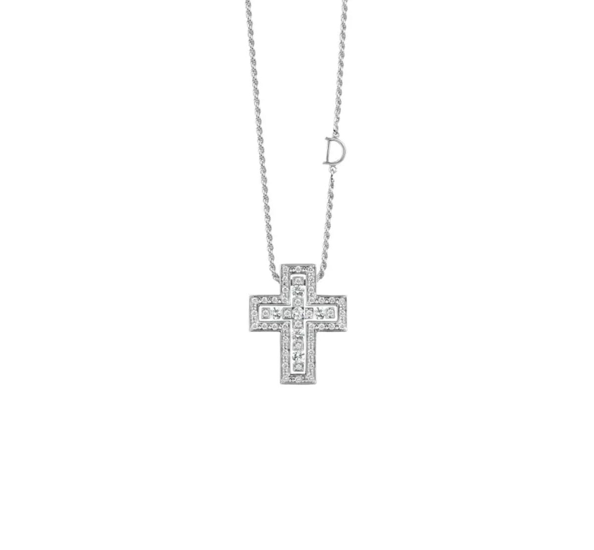 다미아니 벨에포크 다이아몬드 화이트 골드 네크리스