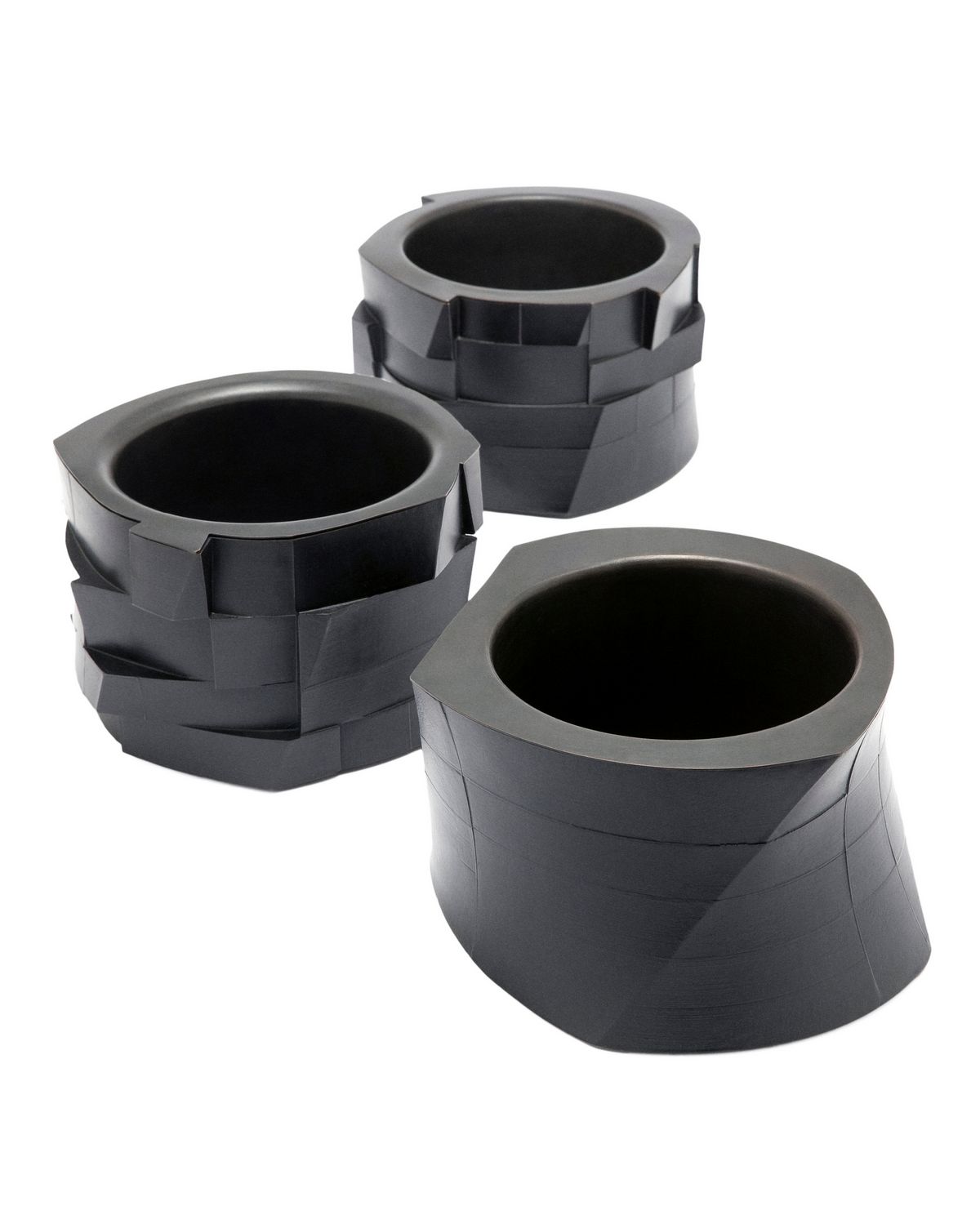 <재구성된 시선 그릇 3C1L> 실리콘 청동, 구리 / 각 250 x 250 x 150mm / 2025