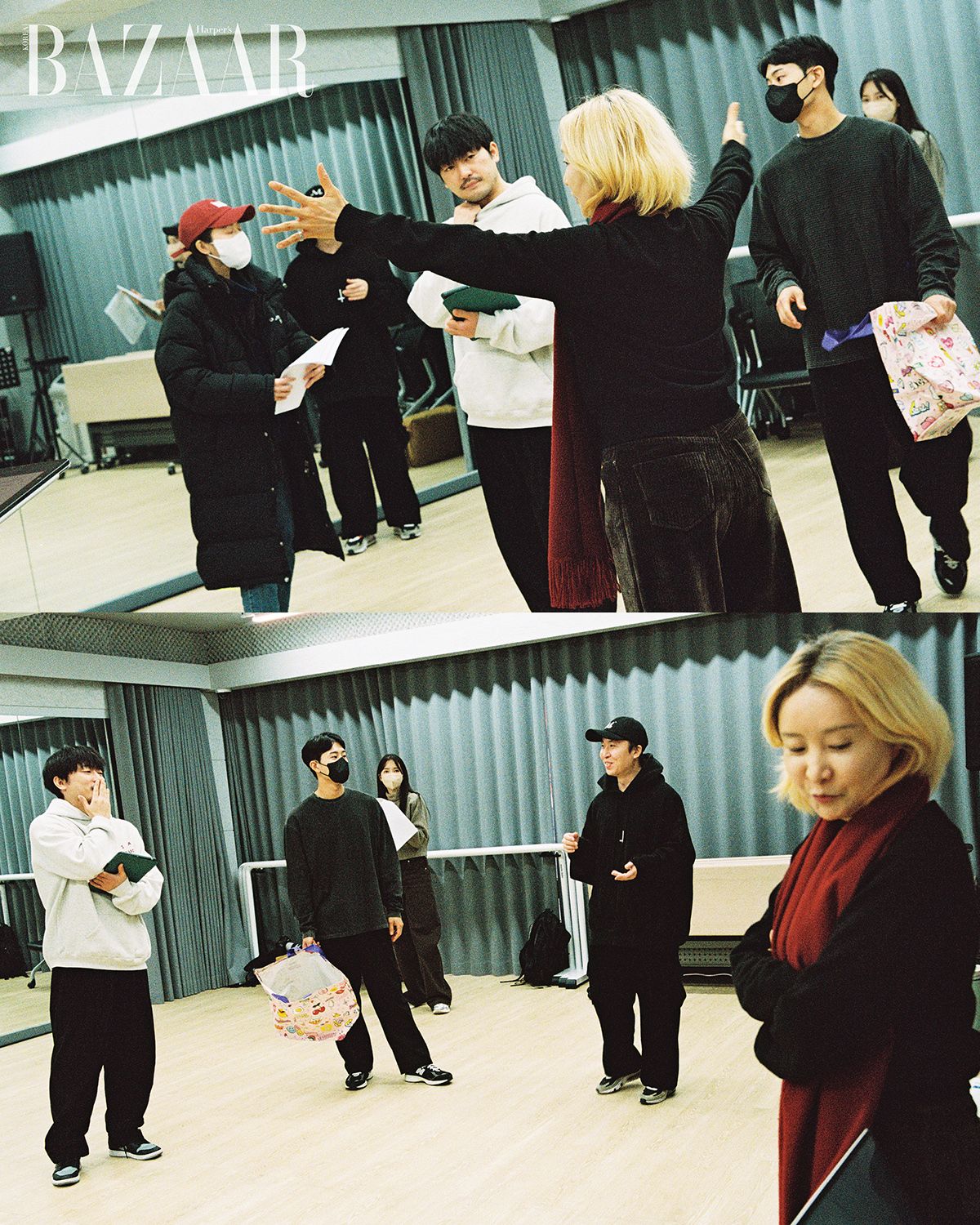 공연을 한 달 앞둔 뮤지컬 <조커>의 연습 현장. 