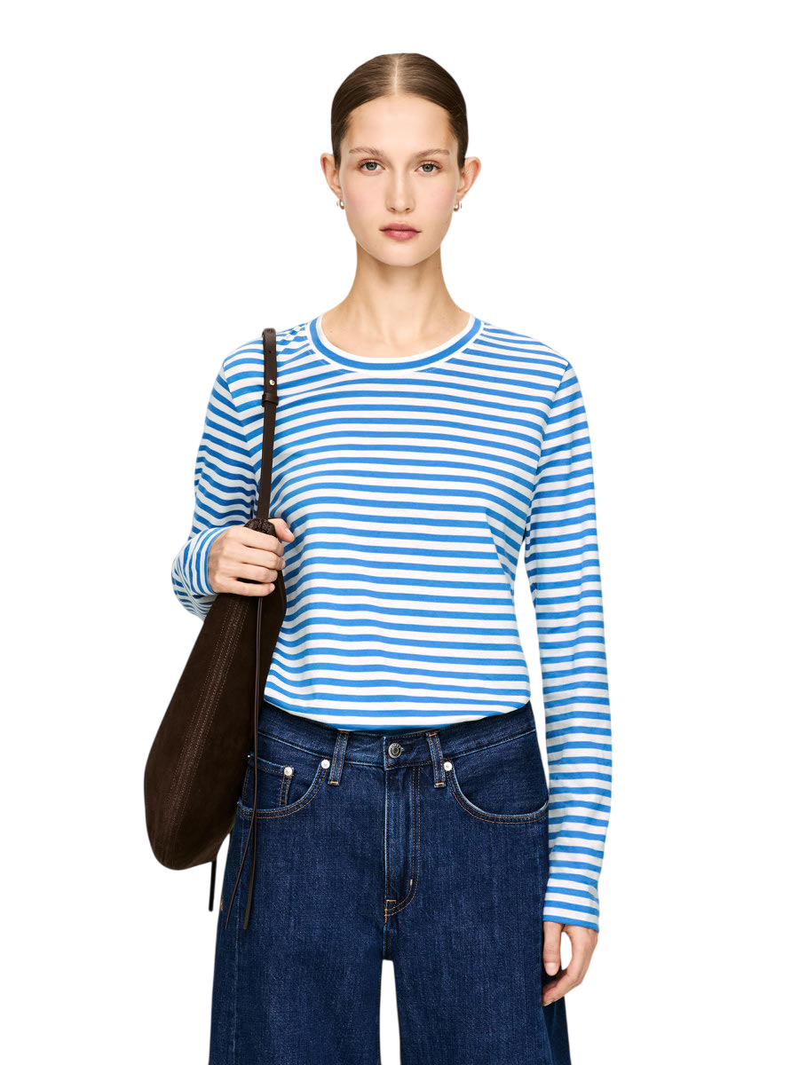 IRIS 시그니처 롱 슬리브 티셔츠