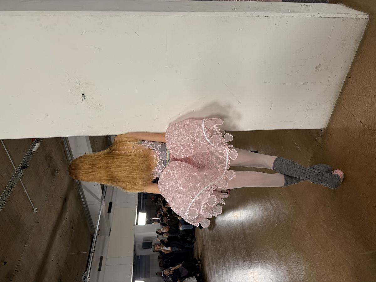 세실리에 반센 쇼는 모델이 가려서 잘 안보였다..🥲