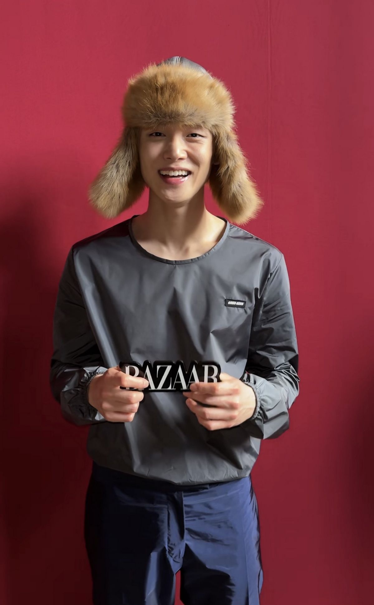 미우미우쇼에 참석한 투바투 연준